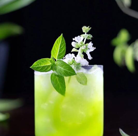 Gin Basil Smash