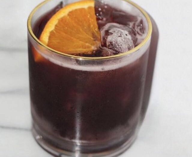 Red Wine Spritzer